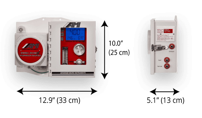 model 3010bx dimensions